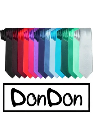 DonDon Krawatte Krawatte 7 cm breit (Packung, 1-St) Veranstaltungen - Verkäufer: urban-styles