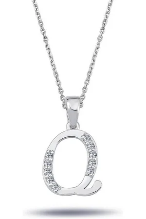 EinStein Diamant Goldkette, Diamant Anhänger mit Kette, Halskette, Collier in 14 Karat Gold - Verkäufer: