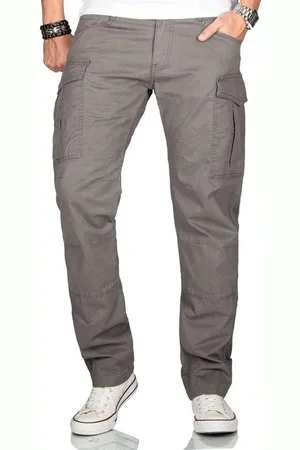 Alessandro Salvarini Cargohose Herren Designer, Stretch Chino AS032 - Verkäufer: Golden Brands