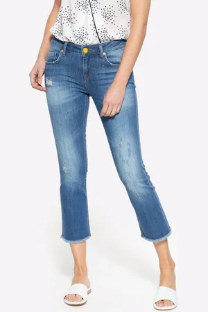 ATT Slim-fit-Jeans Brenda (1-tlg) Cropped Flare - Verkäufer: Deinetrends