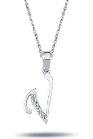 EinStein Diamant Goldkette, Diamant Anhänger mit Kette, Halskette, Collier in 14 Karat Gold - Verkäufer: