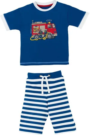 Erwin Müller Pyjama Kinder-Shorty (2 tlg) Single-Jersey Streifen - Verkäufer:
