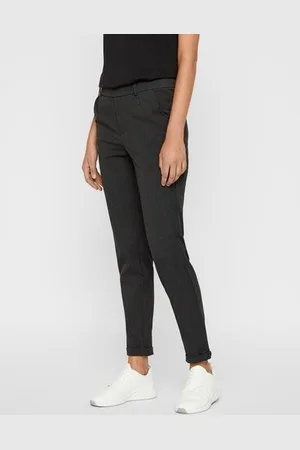 VERO MODA Anzughose VMMAYA hinten mit Gummizugbündchen
