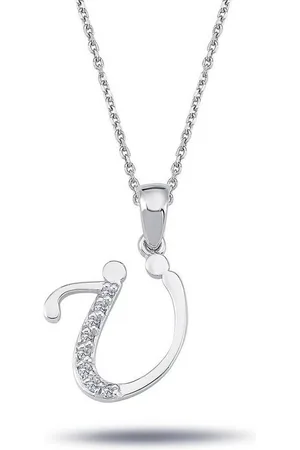 EinStein Diamant Goldkette, Diamant Anhänger mit Kette, Halskette, Collier in 14 Karat Gold - Verkäufer:
