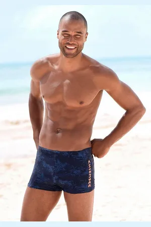 CHIEMSEE Boxer-Badehose mit Print
