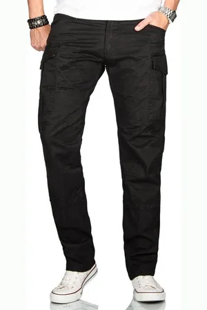 Alessandro Salvarini Cargohose Herren Designer, Stretch Chino AS032 - Verkäufer: Golden Brands