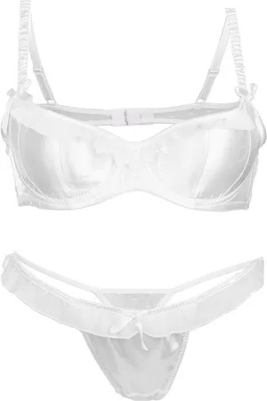 familytrends Set: Push-up-BH (mit String) mit BH und String