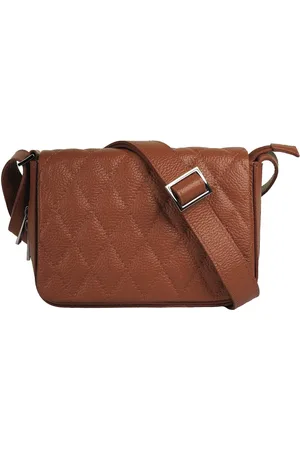 Cluty Henkeltasche, echt Leder, Made in Italy