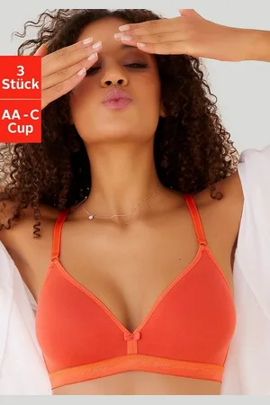 Petite Fleur Bralette-BH (Packung, 3 Stück) ohne Bügel im Triangel-Schnitt