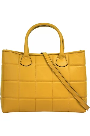 Cluty Henkeltasche, echt Leder, Made in Italy