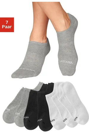 Lascana Sneakersocken (Packung, 7-Paar) mit Fußfrottee