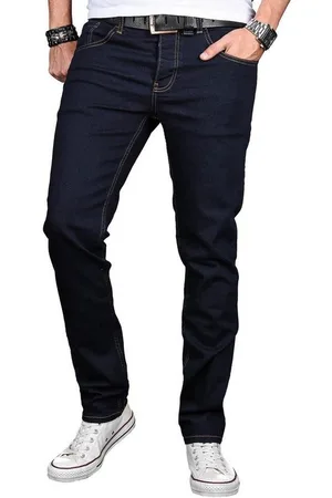 Alessandro Salvarini Straight-Jeans ASLuca Stretch mit Elasthan - Verkäufer: Golden Brands