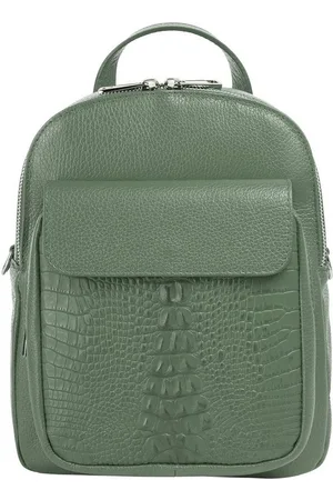 Cluty Cityrucksack, echt Leder, Made in Italy