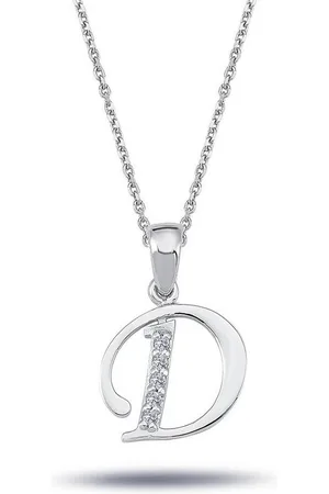 EinStein Diamant Goldkette, Diamant Anhänger mit Kette, Halskette, Collier in 14 Karat Gold - Verkäufer: