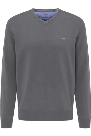 Fynch-Hatton Strickpullover Pullover mit V-Kragen (1-tlg) mit V-Ausschnitt