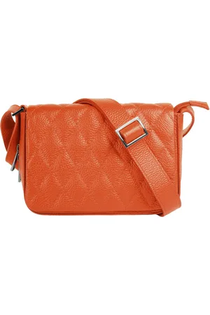 Cluty Henkeltasche, echt Leder, Made in Italy