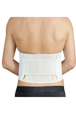 HYDAS Stützbandage XXL Bauch- und Rückenstützgürtel mit Outlast®, Unterstützt u.a. bei Muskelschwäche, Bandscheibenbeschwerden uvm.