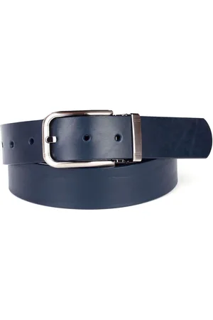 Anthoni Crown Ledergürtel 3,5 cm breiter Casual-Vollledergürtel