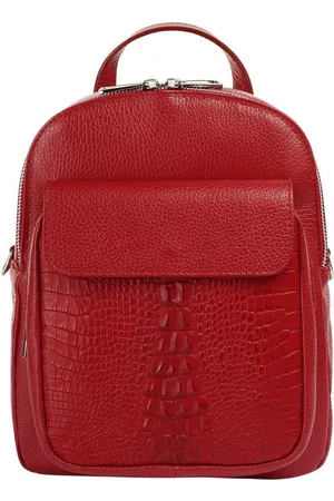 Cluty Cityrucksack, echt Leder, Made in Italy