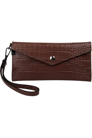 Cluty Abendtasche, echt Leder, Made in Italy
