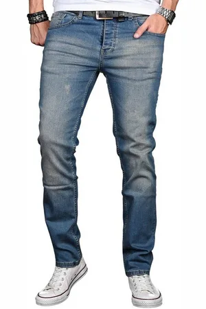 Alessandro Salvarini Straight-Jeans ASLuca Stretch mit Elasthan - Verkäufer: Golden Brands