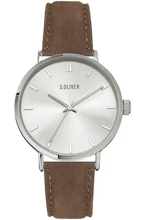 QS by s.Oliver Quarzuhr Armbanduhr mit Kunstlederarmband, Armbanduhr mit Kunstlederarmband - Verkäufer: Juwelier Bektas e.K.