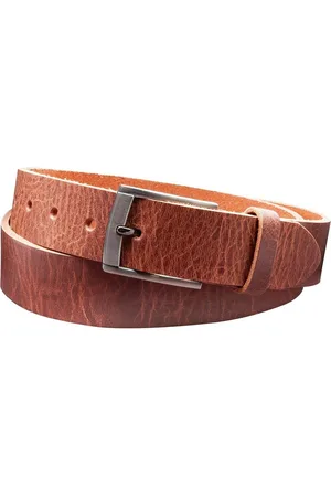 COLOGNEBELT Ledergürtel D18-RL MADE IN GERMANY, Unisex, Rustikales Design - Verkäufer: VASCAVI