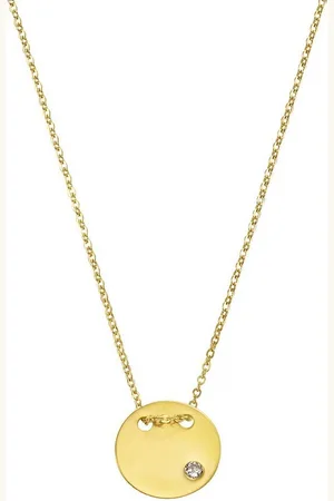CELESTA Collierkettchen 375/- Gelbgold Zirkonia