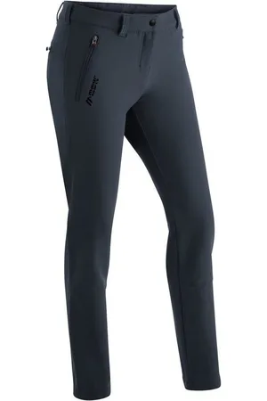 Maier Sports Funktionshose Helga slim warme Damen Outdoorhose, robuste Wanderhose, Slim Fit
