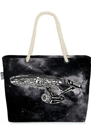Void Strandtasche (1-tlg), Raumschiff Shopper Beach Bag star serie fan trek enterprise - Verkäufer: style3