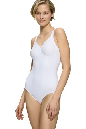 Triumph Shaping-Body Modern Soft+Cotton BS mit dezenten Streifen