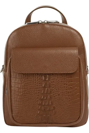 Cluty Cityrucksack, echt Leder, Made in Italy