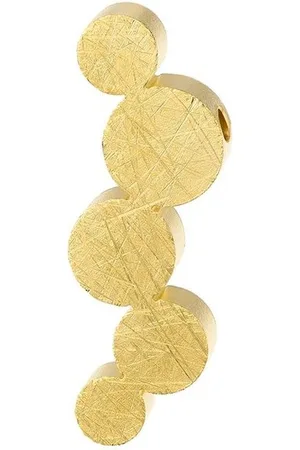 ERNSTES Kettenanhänger Anhänger ohne Kette Edelstahl goldfarben matt/gekratzt AN874 - Verkäufer: Schmuck-Uhren-Trends