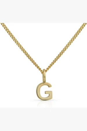 Orolino Kette mit Anhänger Gold 375 mit Anhänger 42/45cm lang Buchstabe G
