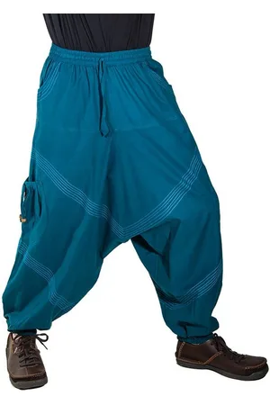 Kunst und Magie Haremshose Bequeme Goa Cargo Haremshose für Herren/Unisex Pluderhose Baggy - Verkäufer: