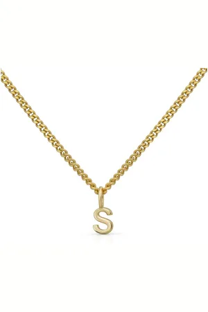 Orolino Kette mit Anhänger Gold 375 mit Anhänger 42/45cm lang Buchstabe S