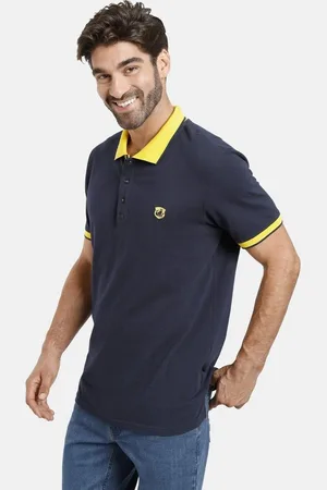 Jan Vanderstorm Poloshirt LAVRANS aus luftigem Baumwollpikee - Verkäufer: VANDERSTORM VENTURES