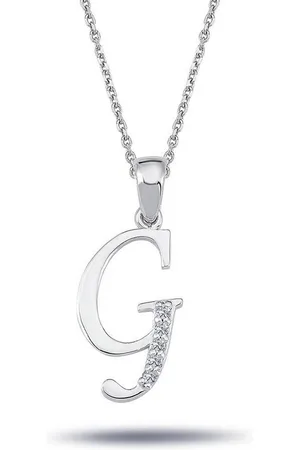 EinStein Diamant Goldkette, Diamant Anhänger mit Kette, Halskette, Collier in 14 Karat Gold - Verkäufer: