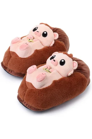 corimori Tier Pantoffeln für Erwachsene Einheitsgröße 34-44 Plüsch Hausschuhe (Packung) EU Einheitsgröße 34-44, Poki der Igel, für Kinder und Erwachsene - Verkäufer: GmbH
