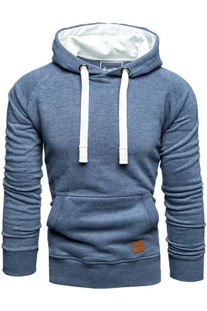 amaci Kapuzenpullover LANSING Kapuzenpullover Herren Basic Kontrast Sweatjacke Pullover Hoodie Sweatshirt - Verkäufer: