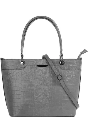 Cluty Henkeltasche, echt Leder, Made in Italy