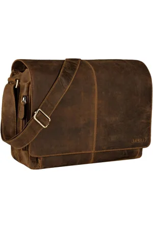 STILORD Laptoptasche "Alex" Vintage Ledertasche Männer Frauen - Verkäufer: Leder