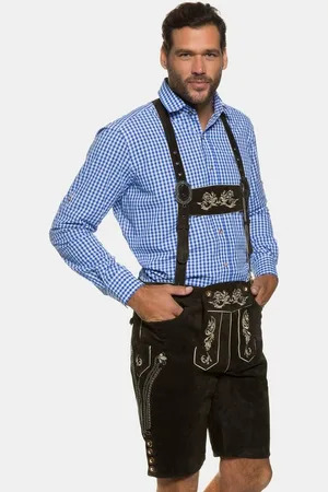 JP 1880 Lederhose JP 1880 Trachtenhose echtes Leder Stickereien - Verkäufer: Popken Fashion Group