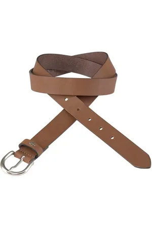 Mustang Ledergürtel Pull-Up-Leder mit Vintagecharakter, in schmaler Form, 2,5 cm