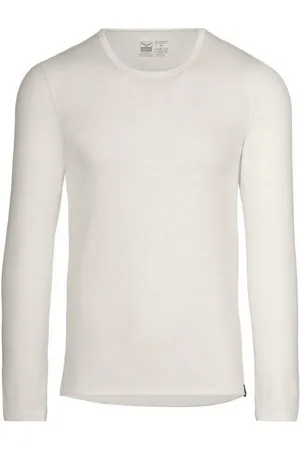 Trigema Longsleeve Sportshirt aus Merinowolle (1-tlg)