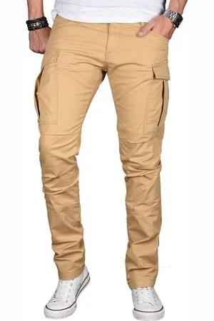 Alessandro Salvarini Cargohose Herren Designer, Stretch Chino AS032 - Verkäufer: Golden Brands