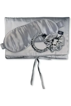 Ailoria Haargummi TRAVEL SET Tasche, Schlafmaske, Scrunchie S &, Luxuriöses Reise-Set - Verkäufer: Lifestyle Delights