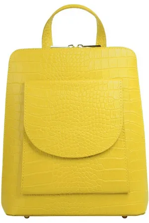Cluty Cityrucksack, echt Leder, Made in Italy