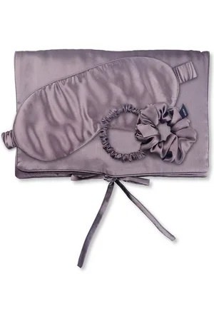 Ailoria Haargummi TRAVEL SET Tasche, Schlafmaske, Scrunchie S &, Luxuriöses Reise-Set - Verkäufer: Lifestyle Delights