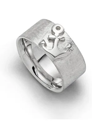 DUR Fingerring Schmuck: Ring "Fetter Anker" 925er Sterlingsilber R5399 - Verkäufer: Strandsandschmuck